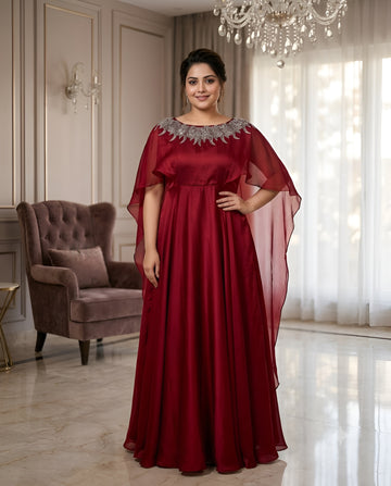 Cranberry Date Gown
