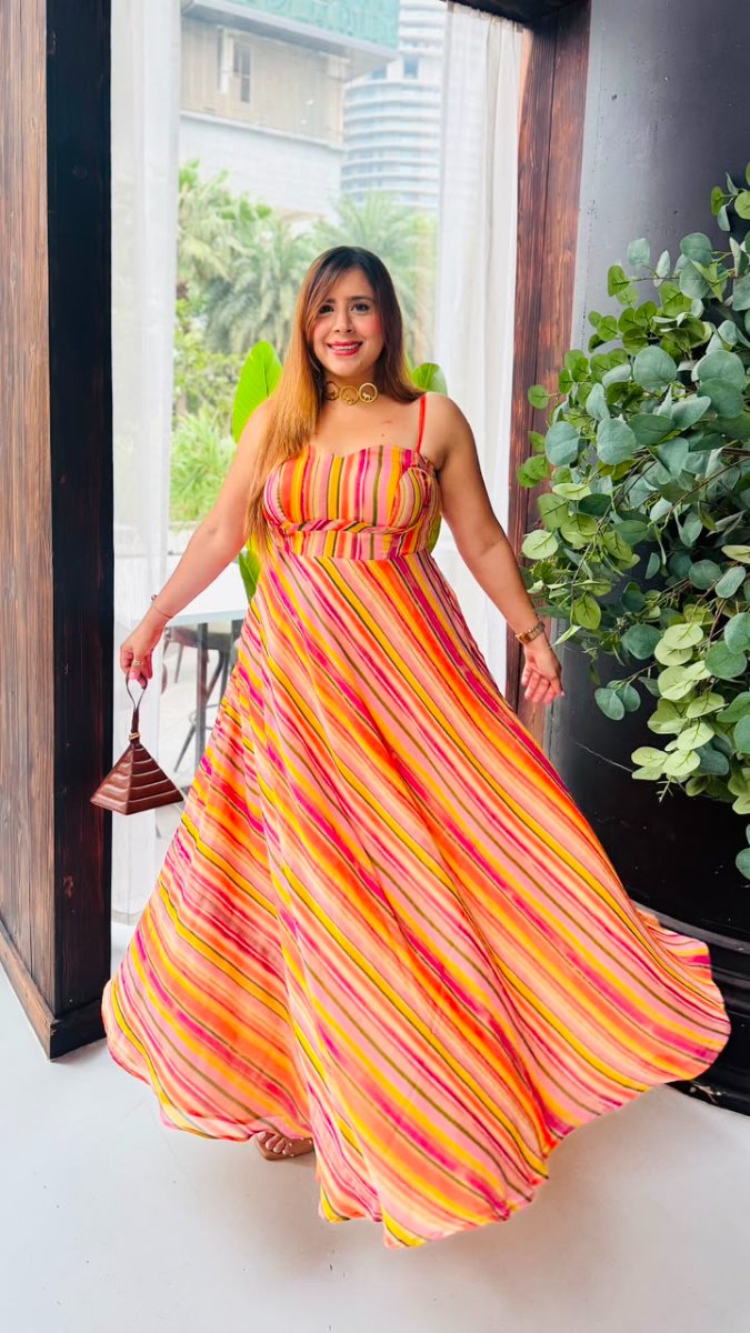 Orange Katrina Maxi
