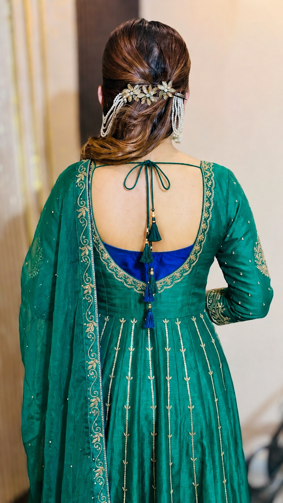 Emerald Queen Anarkali Set
