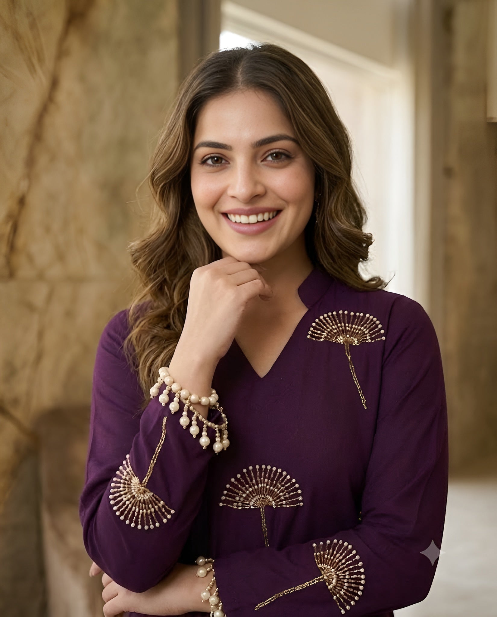 Wine Rakhi Co-Ord