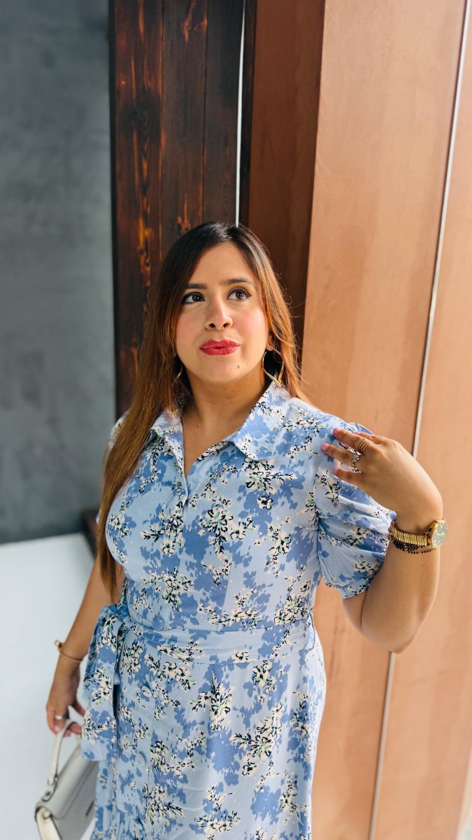Paradise Blue Midi