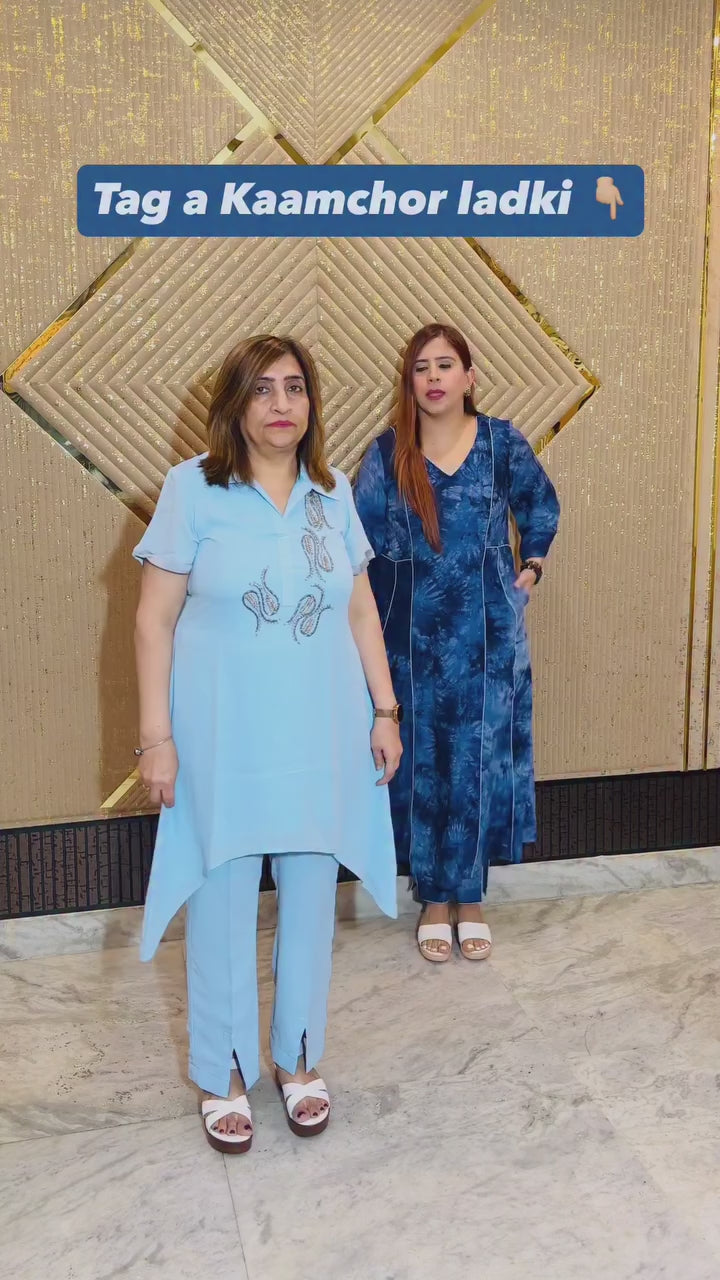 Naina Blue Suit