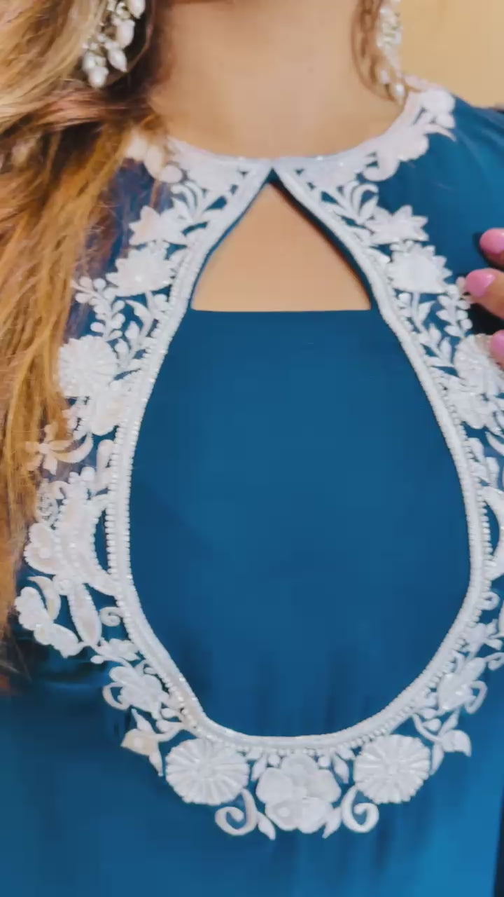 Romantic Blue Suit