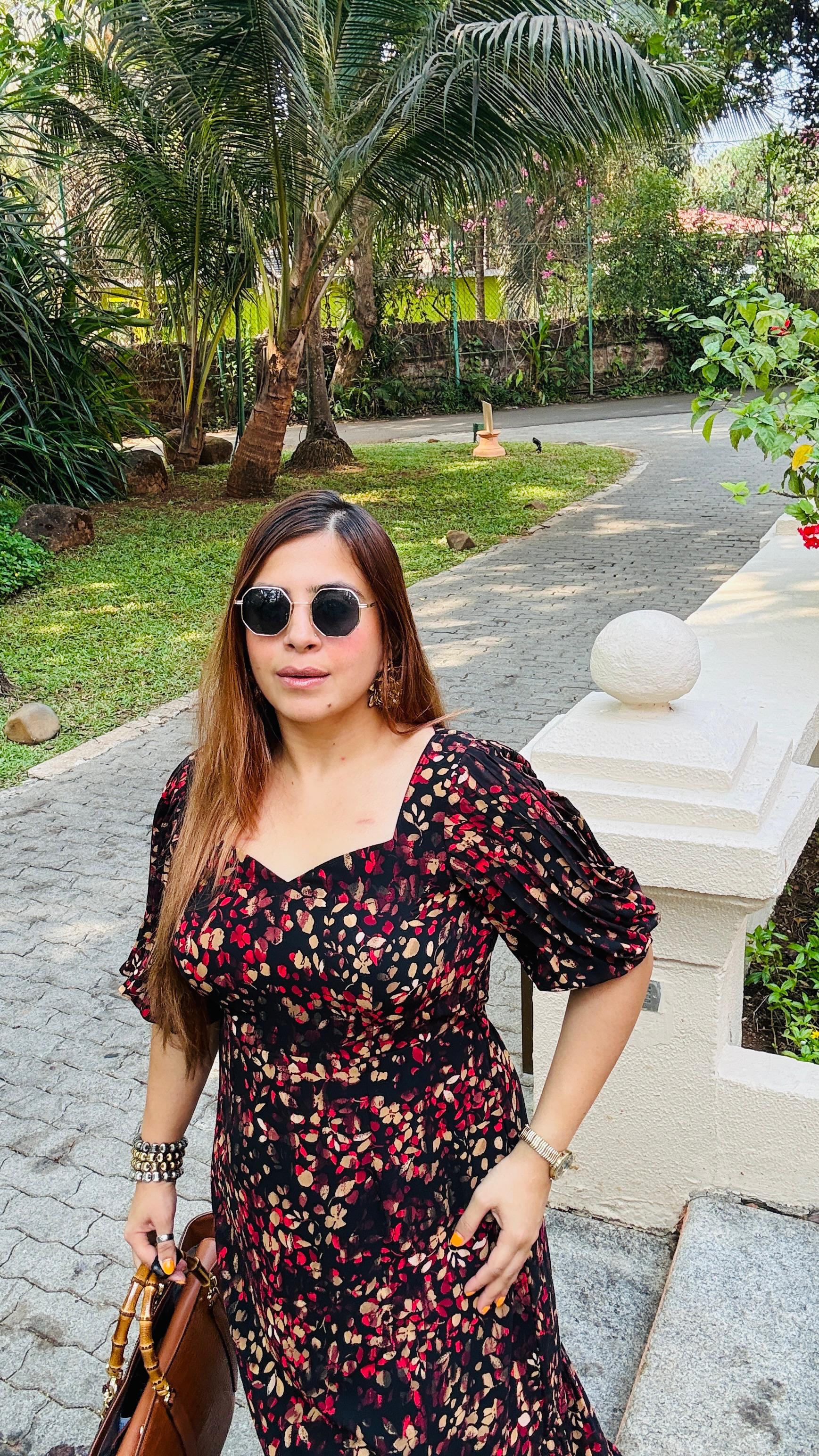 Black Berry Beach Dress