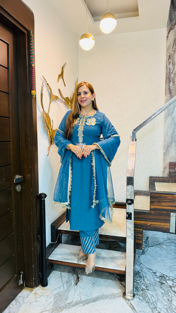 Blue Festive Suit