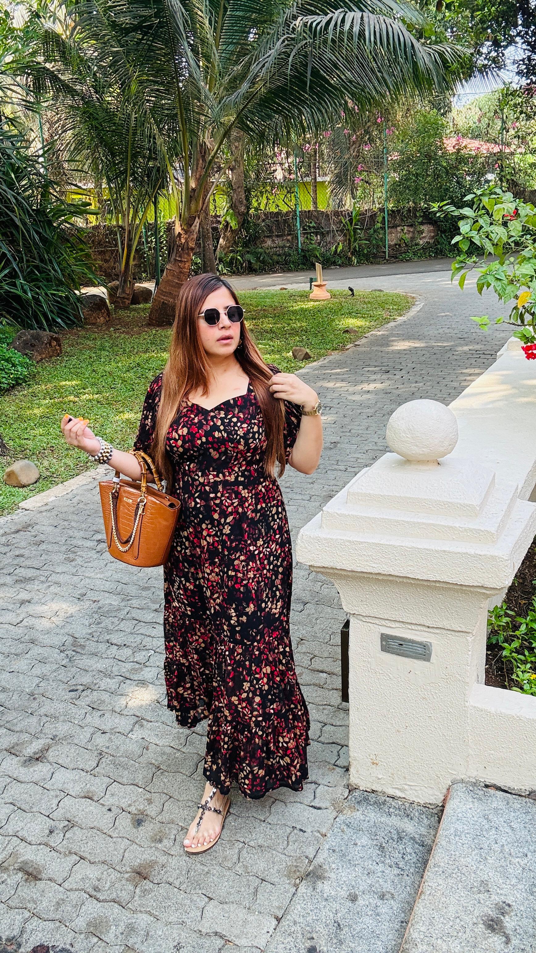 Black Berry Beach Dress