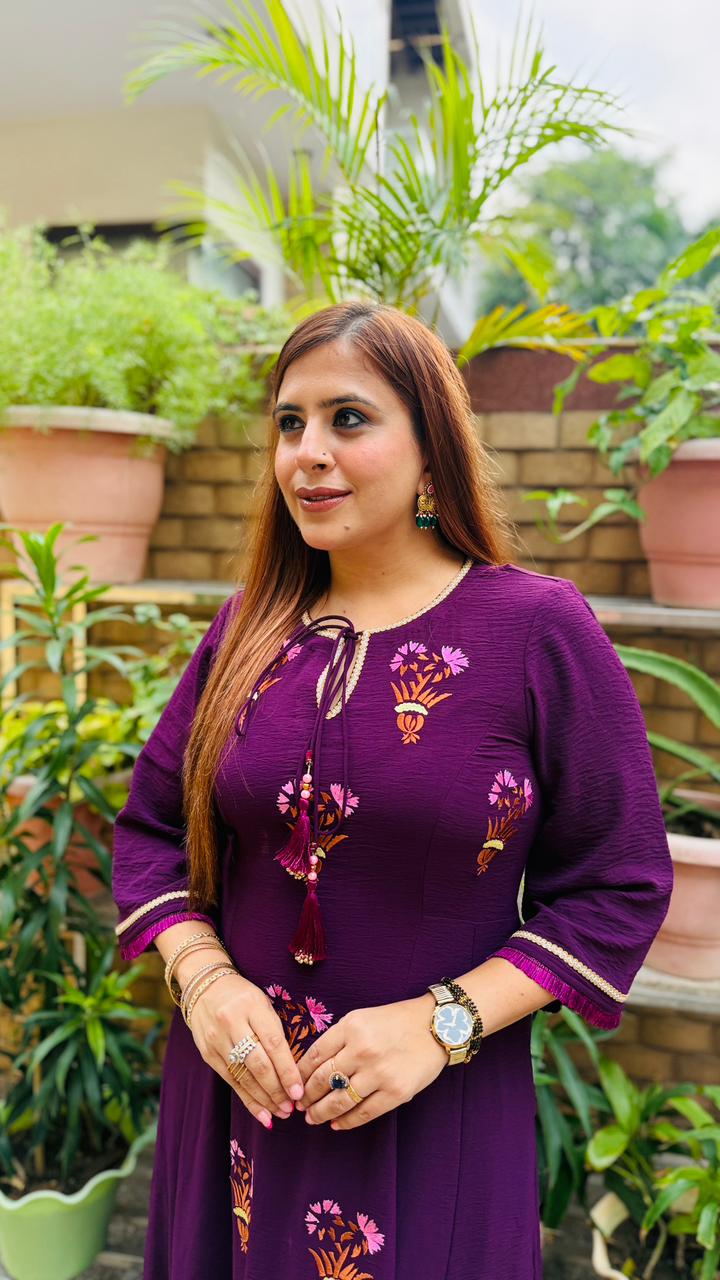 Crush the Violet Suit Set