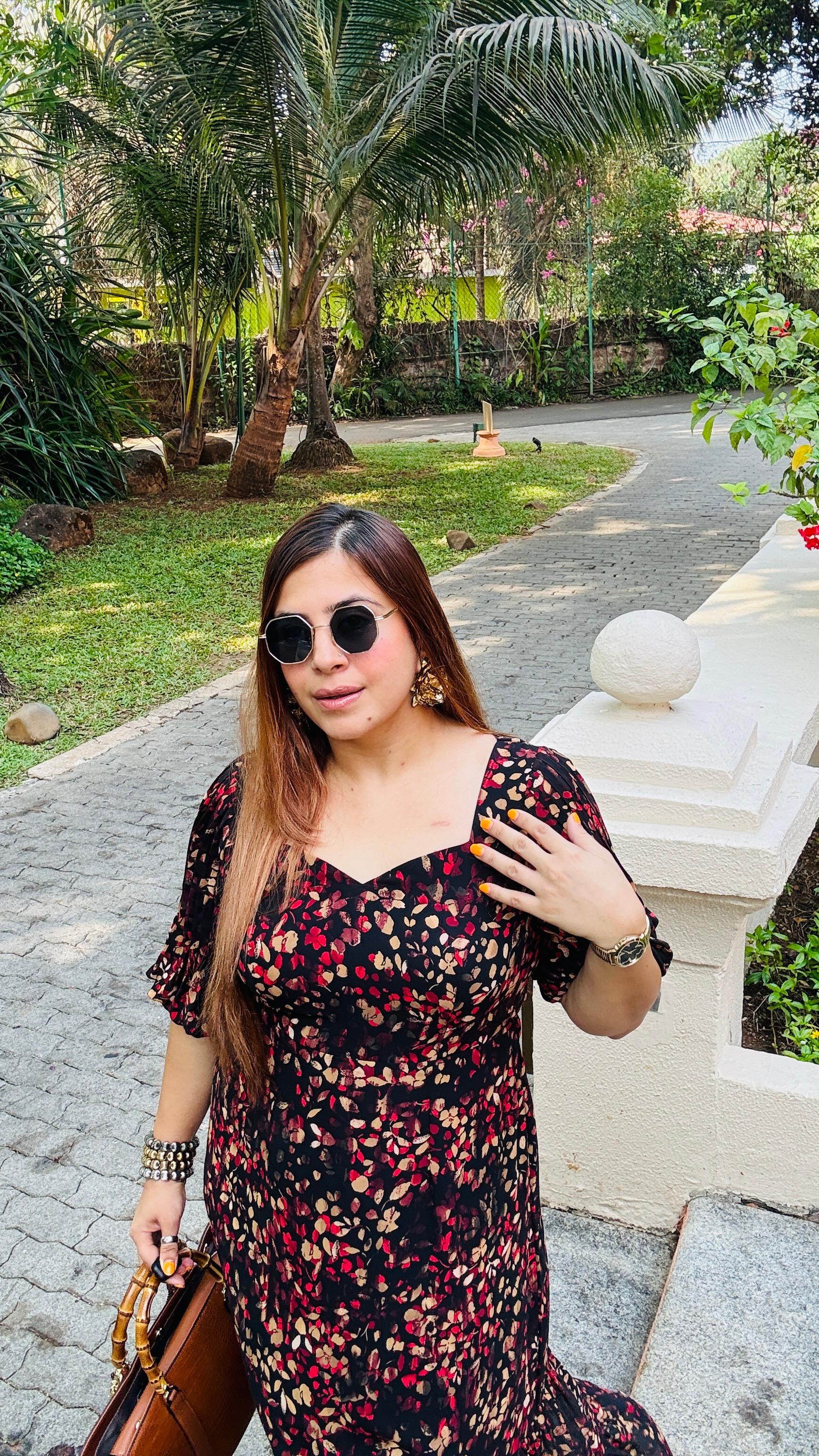 Black Berry Beach Dress