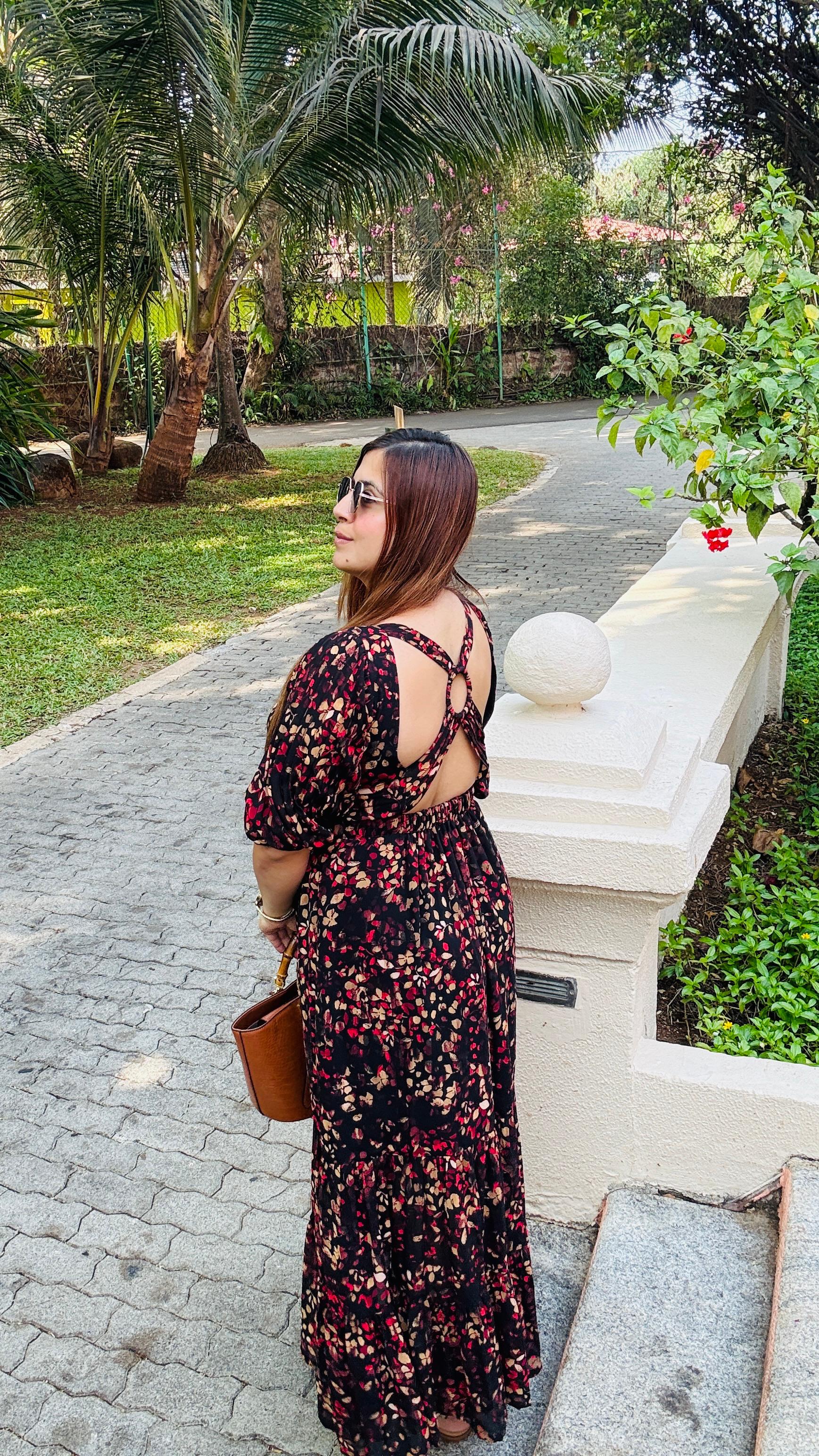 Black Berry Beach Dress