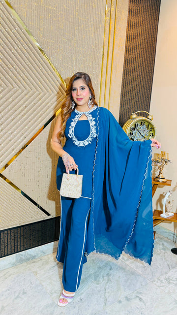 Romantic Blue Suit