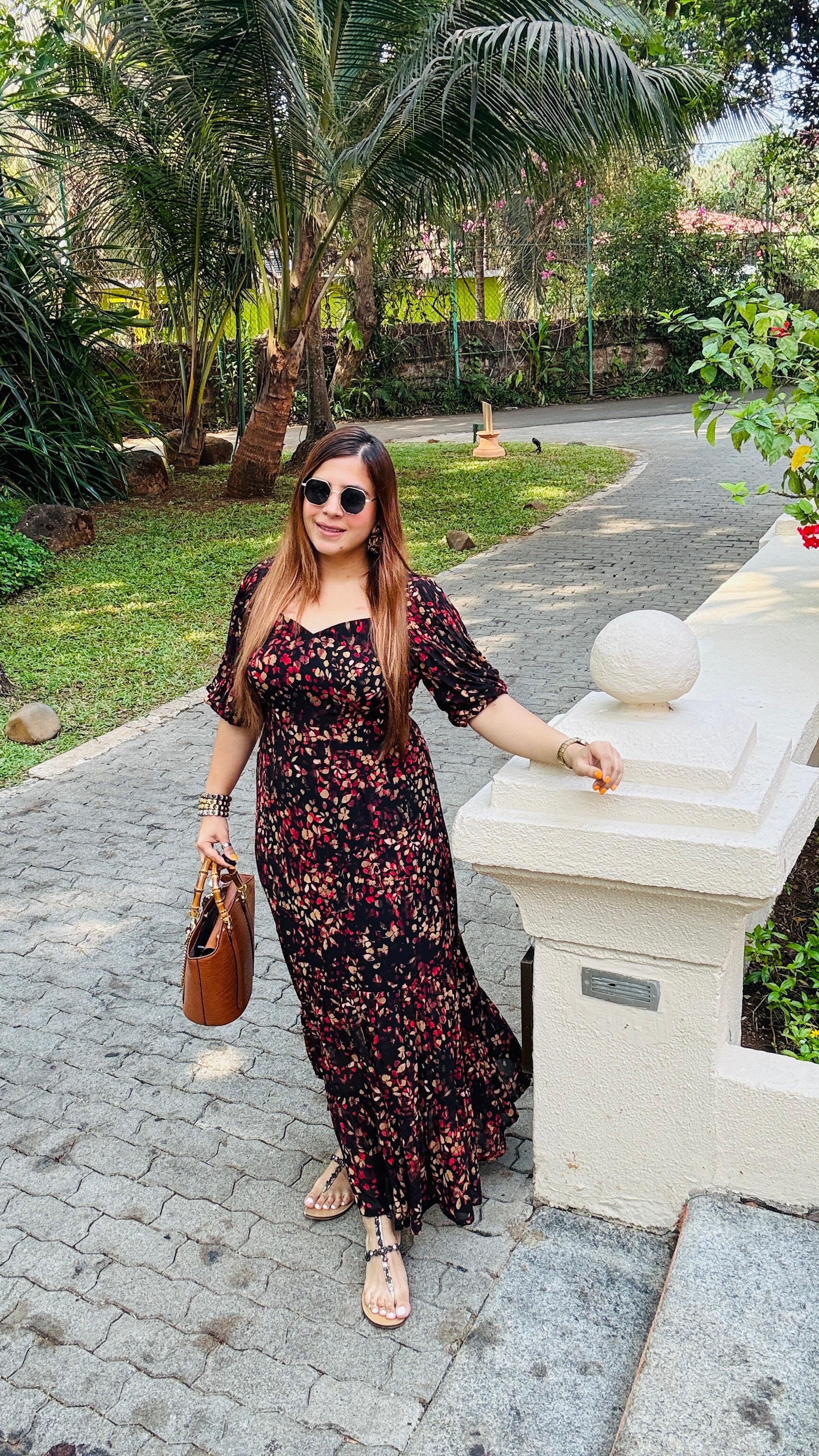 Black Berry Beach Dress