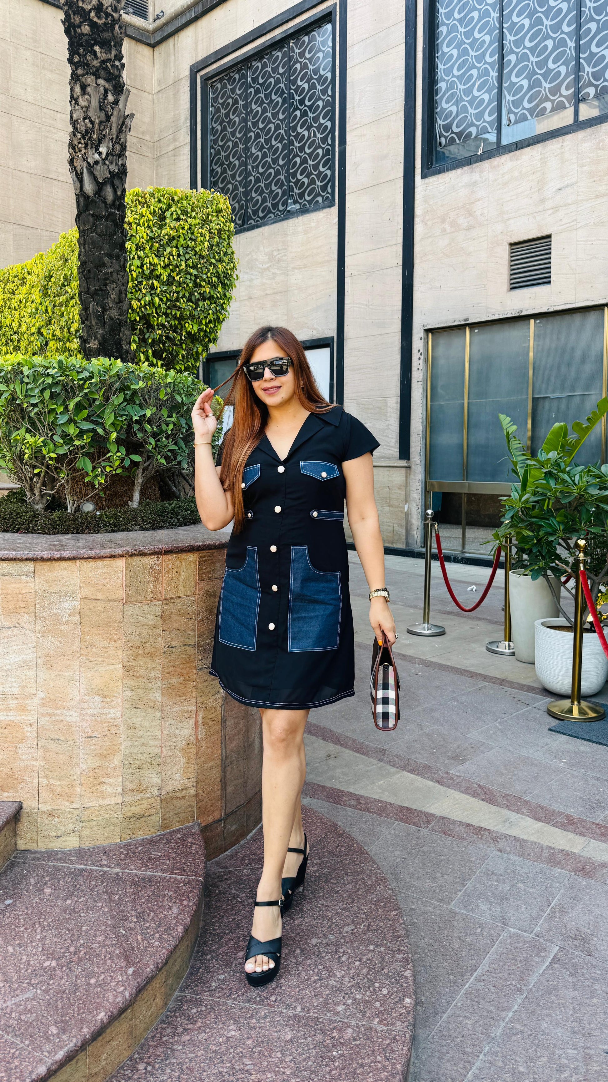 Black Label Summer Dress | Designer Dress