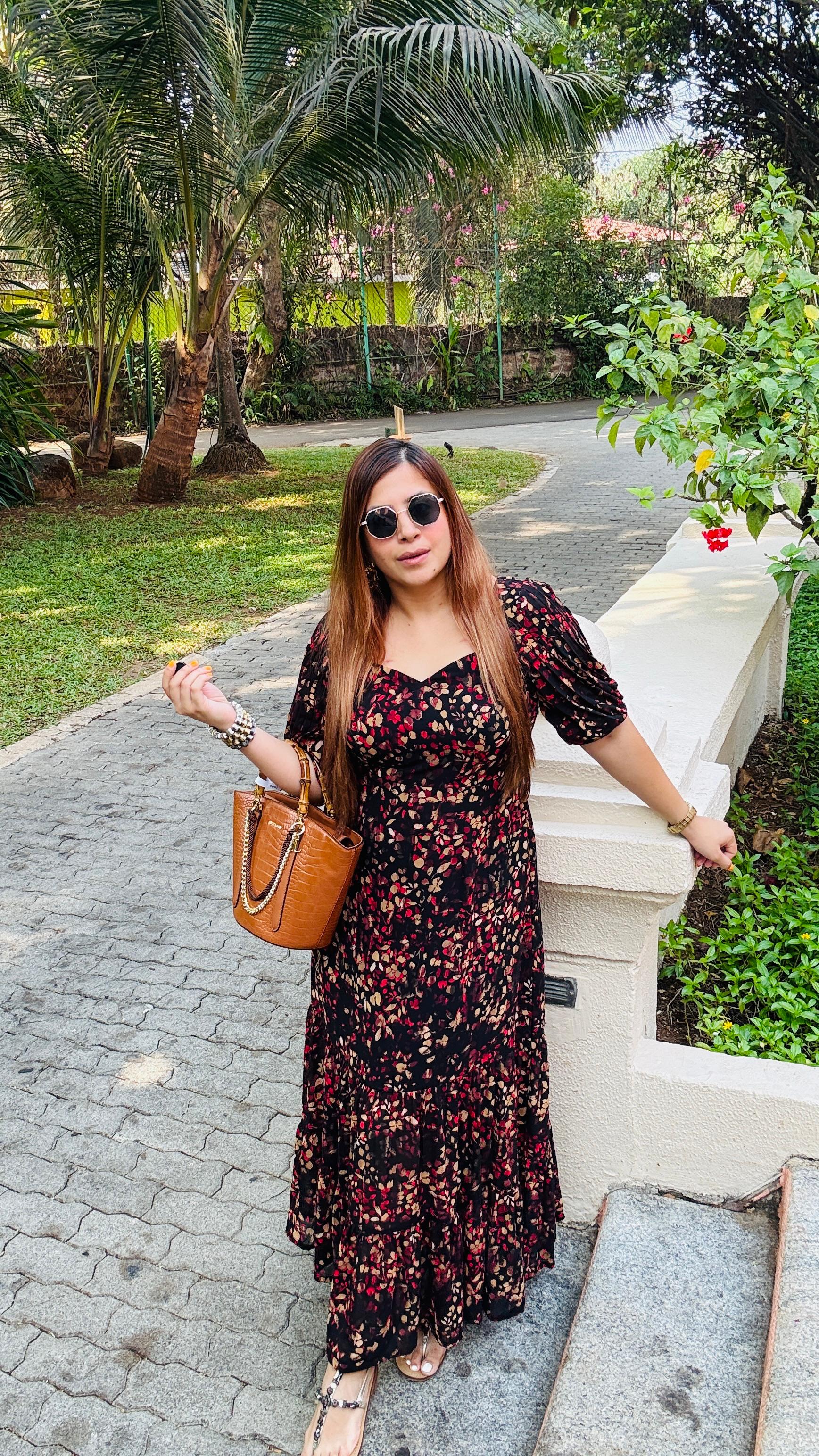 Black Berry Beach Dress