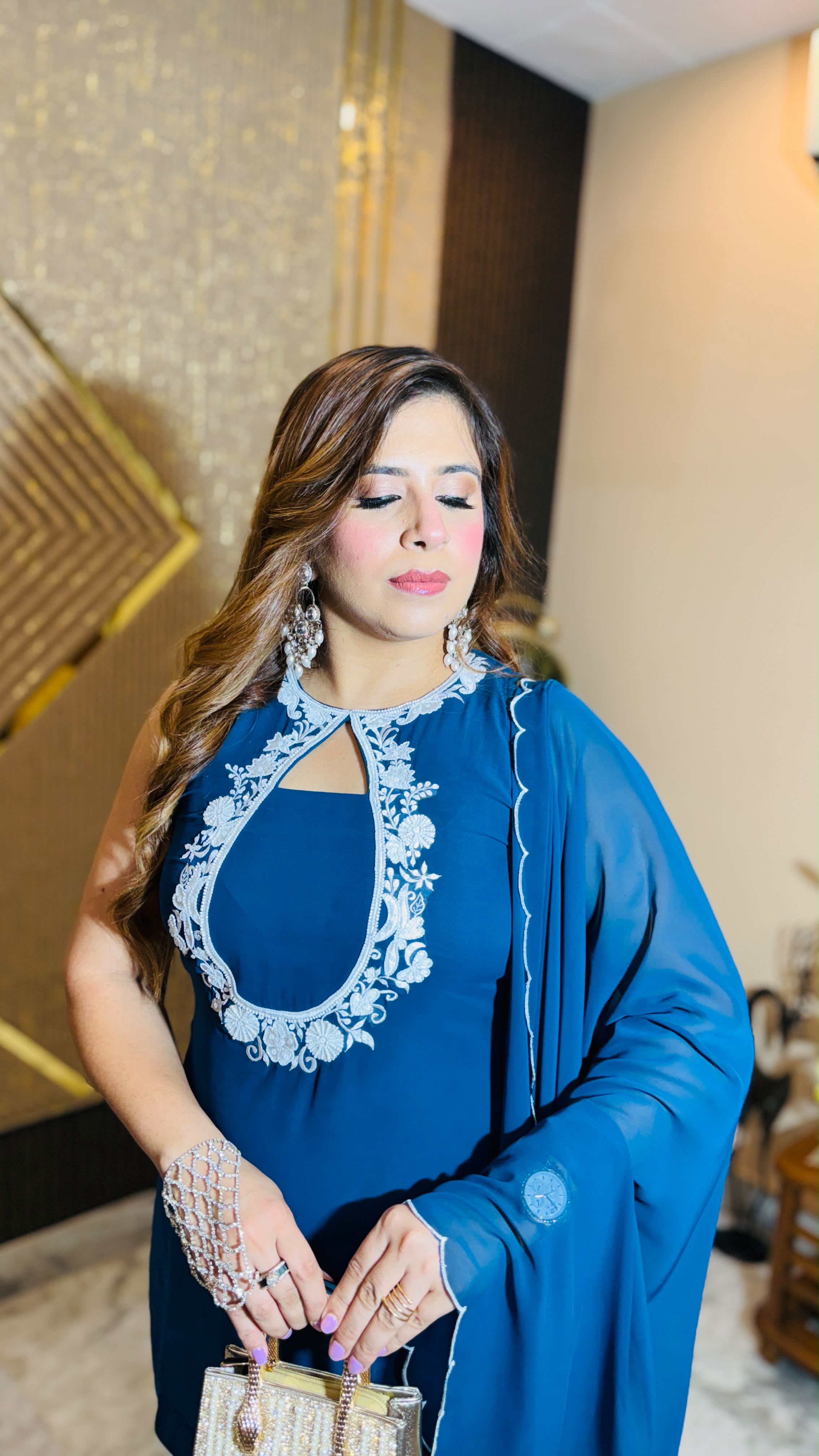 Romantic Blue Suit