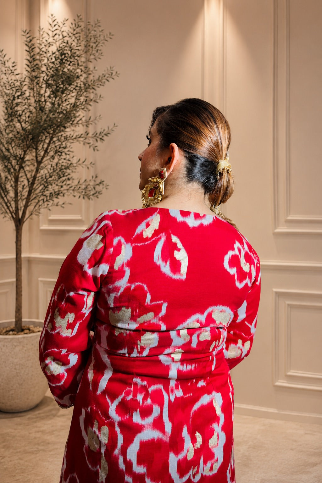 Laal Sakhi Garara Co-Ord