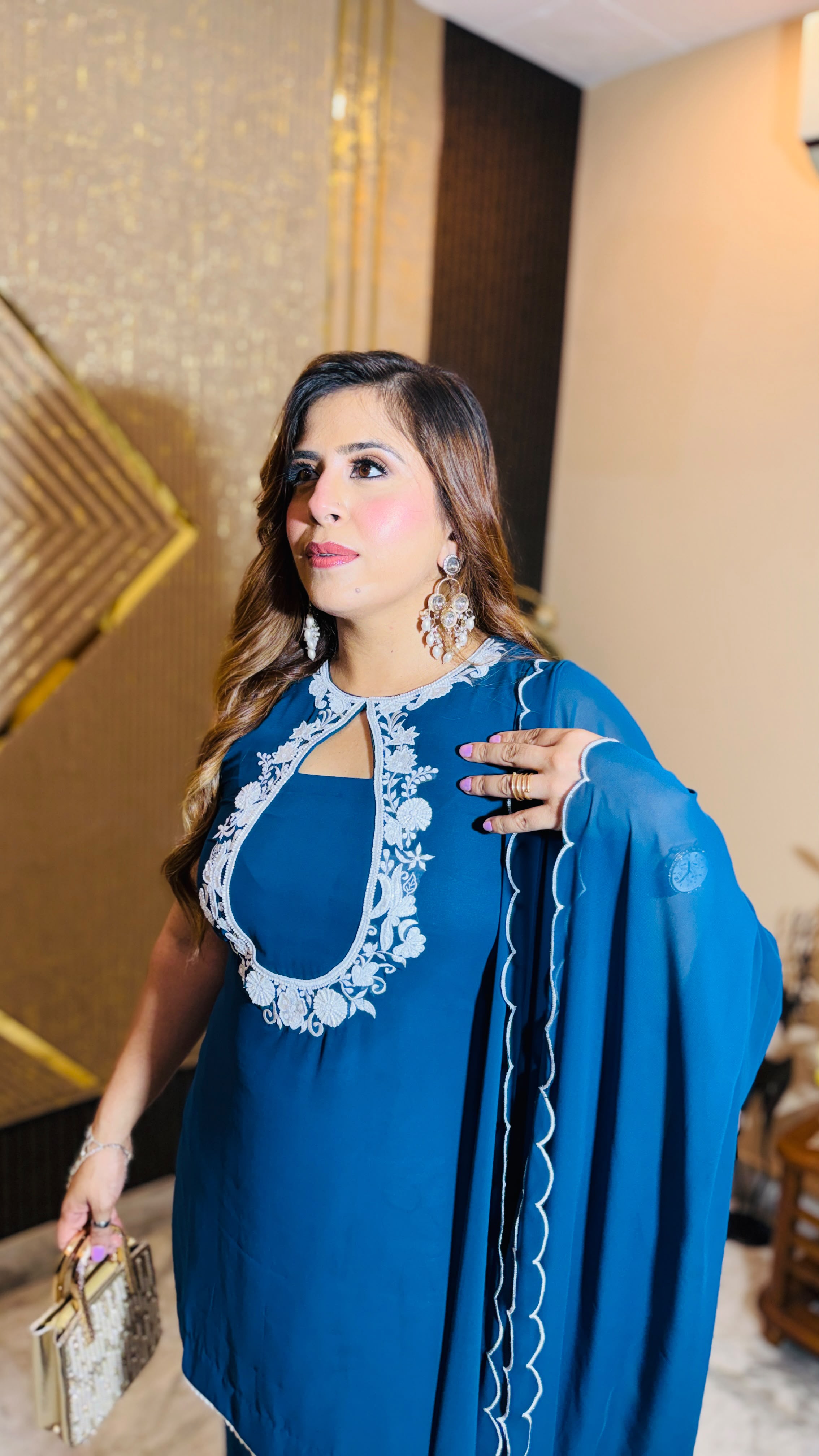 Romantic Blue Suit