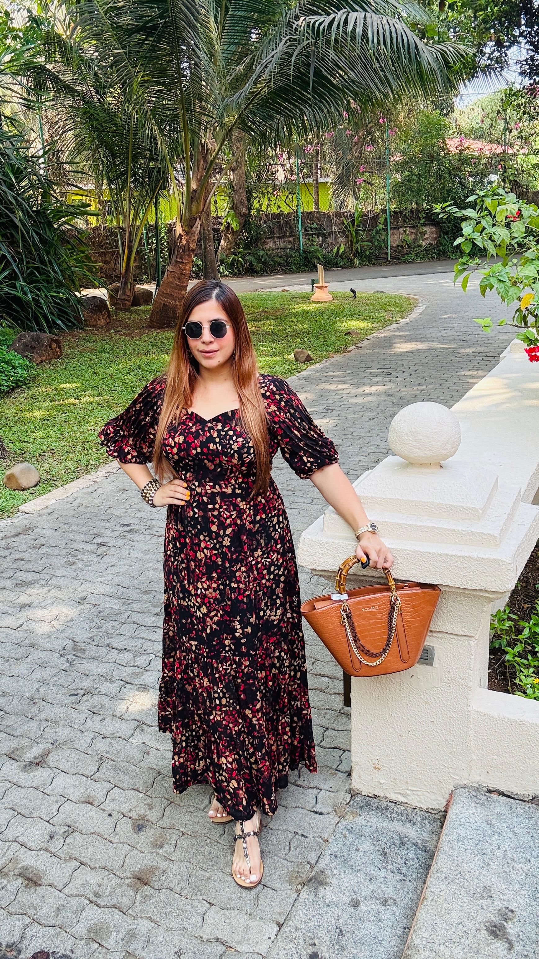 Black Berry Beach Dress