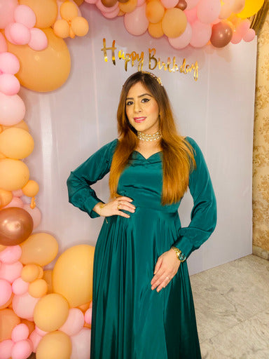 Forest Green Gown