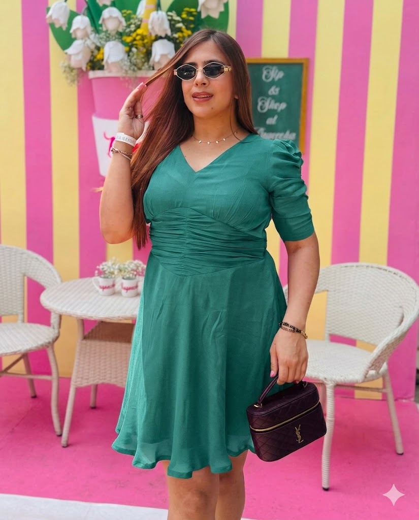 Sangria Summer Dress | Lakhina Couture - Look 12
