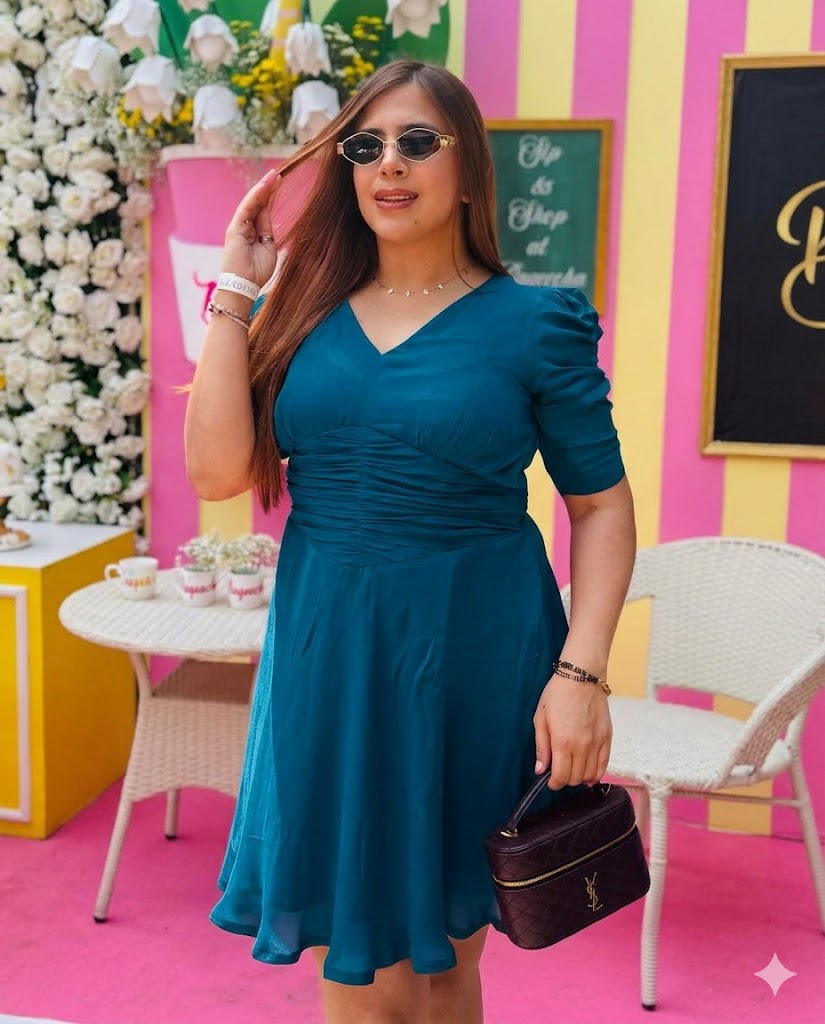 Sangria Summer Dress | Lakhina Couture - Look 11