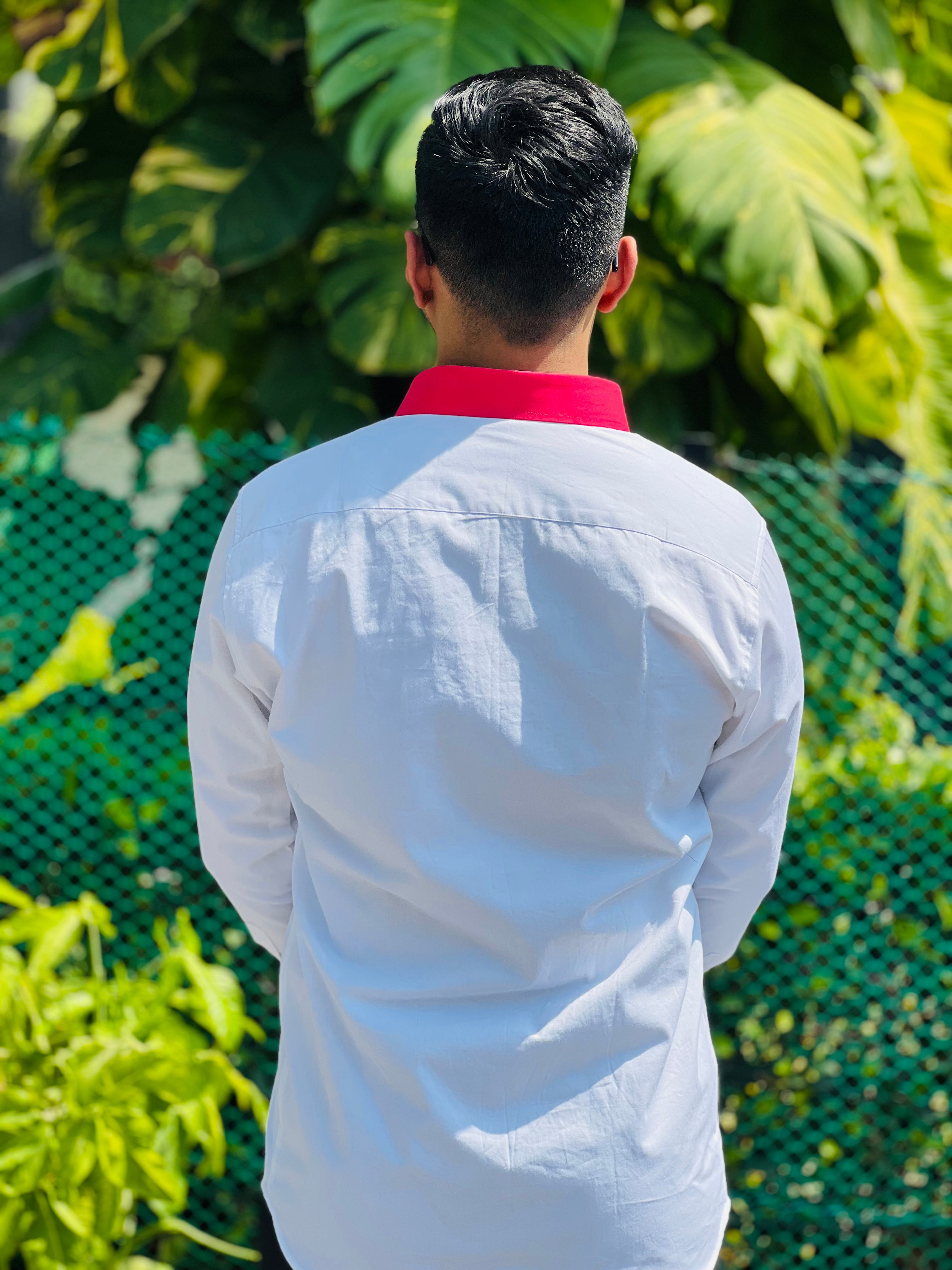 Red & Black Stripes Shirt