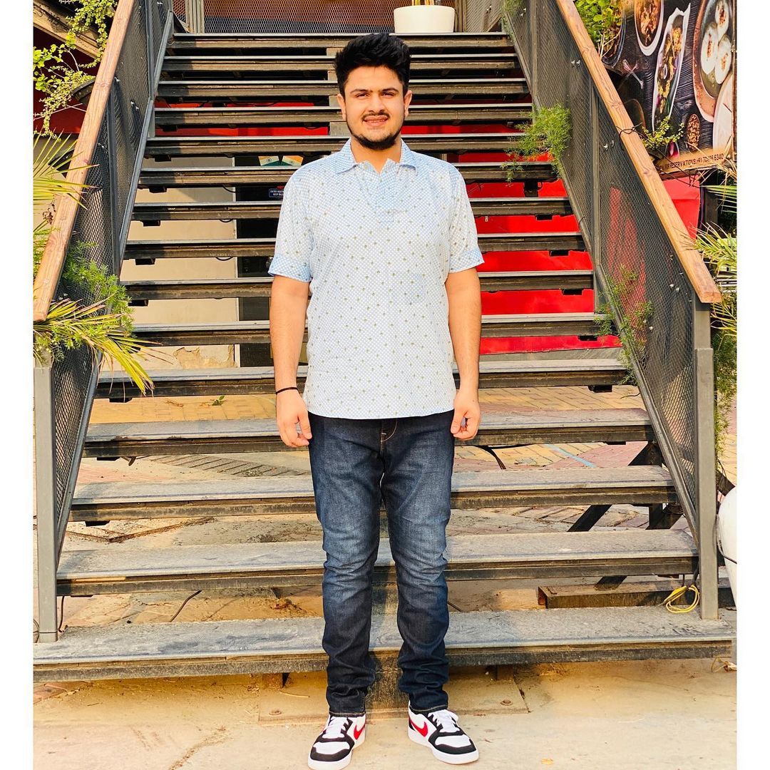 Menswear Avacado Sky Blue Shirt