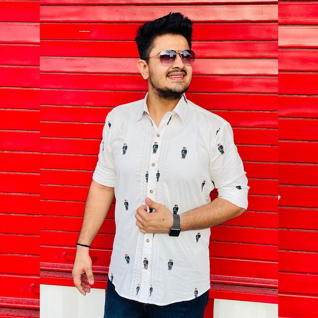 Menswear White Cotton Shirt