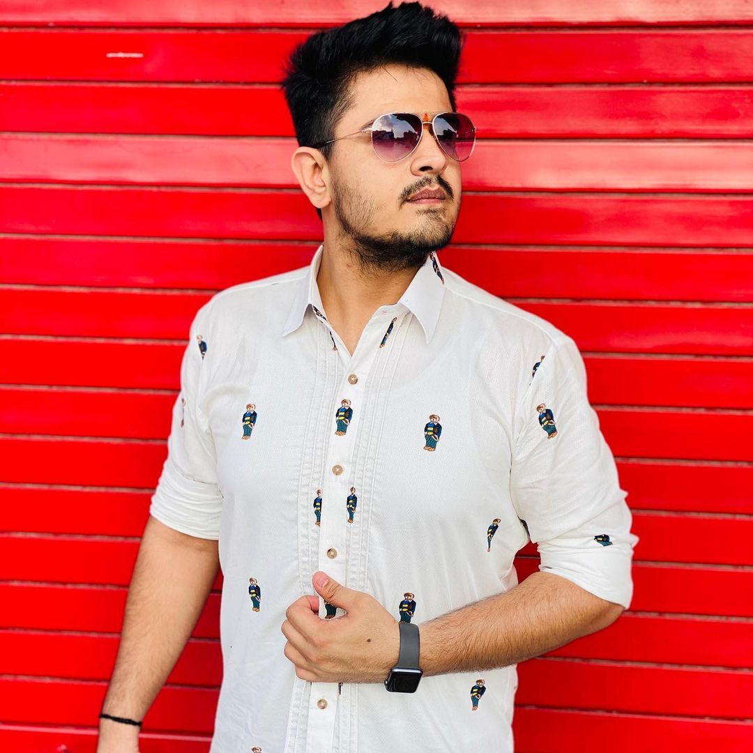 Menswear White Cotton Shirt