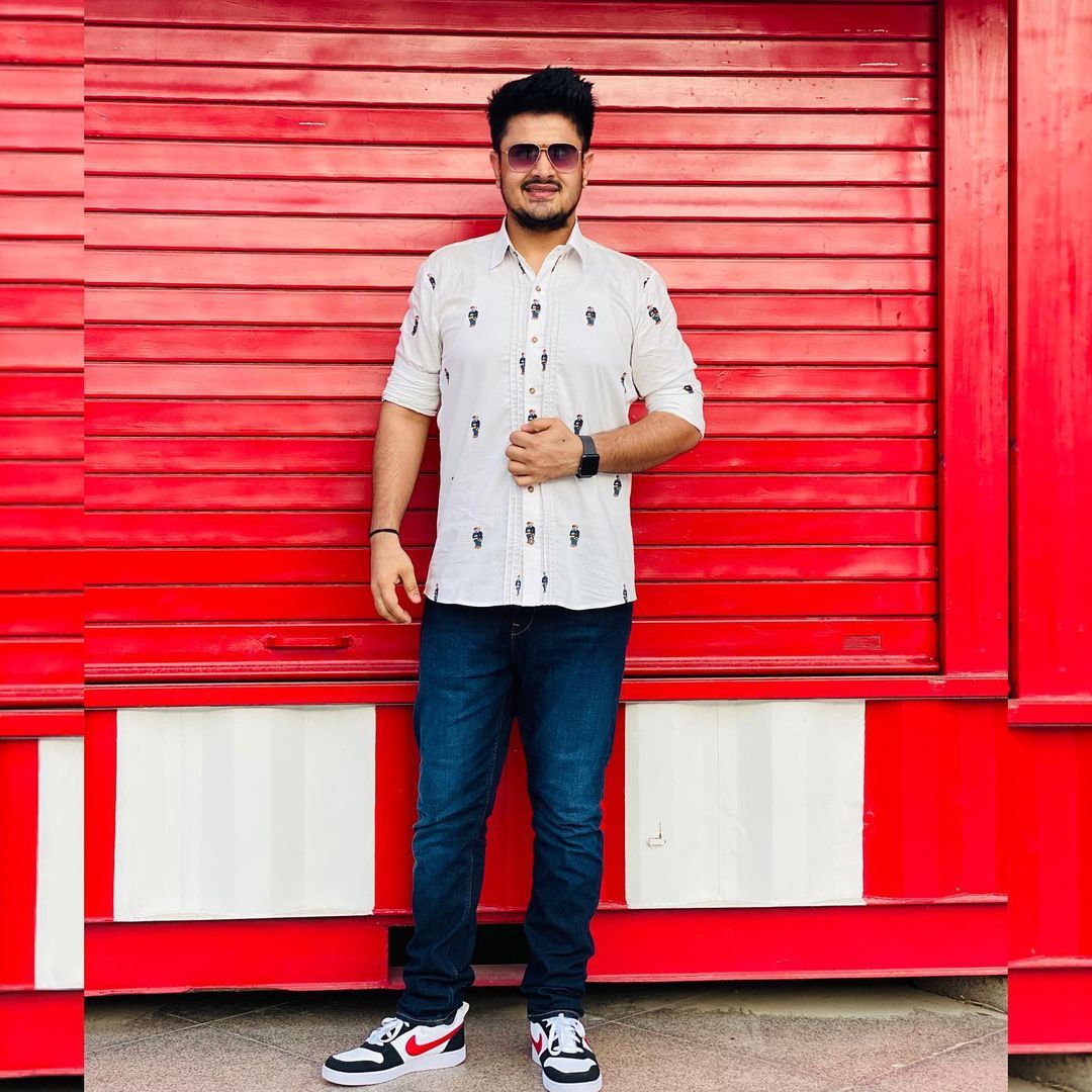 Menswear White Cotton Shirt