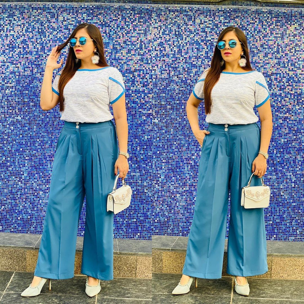 White Scribbled Co-Ord Set