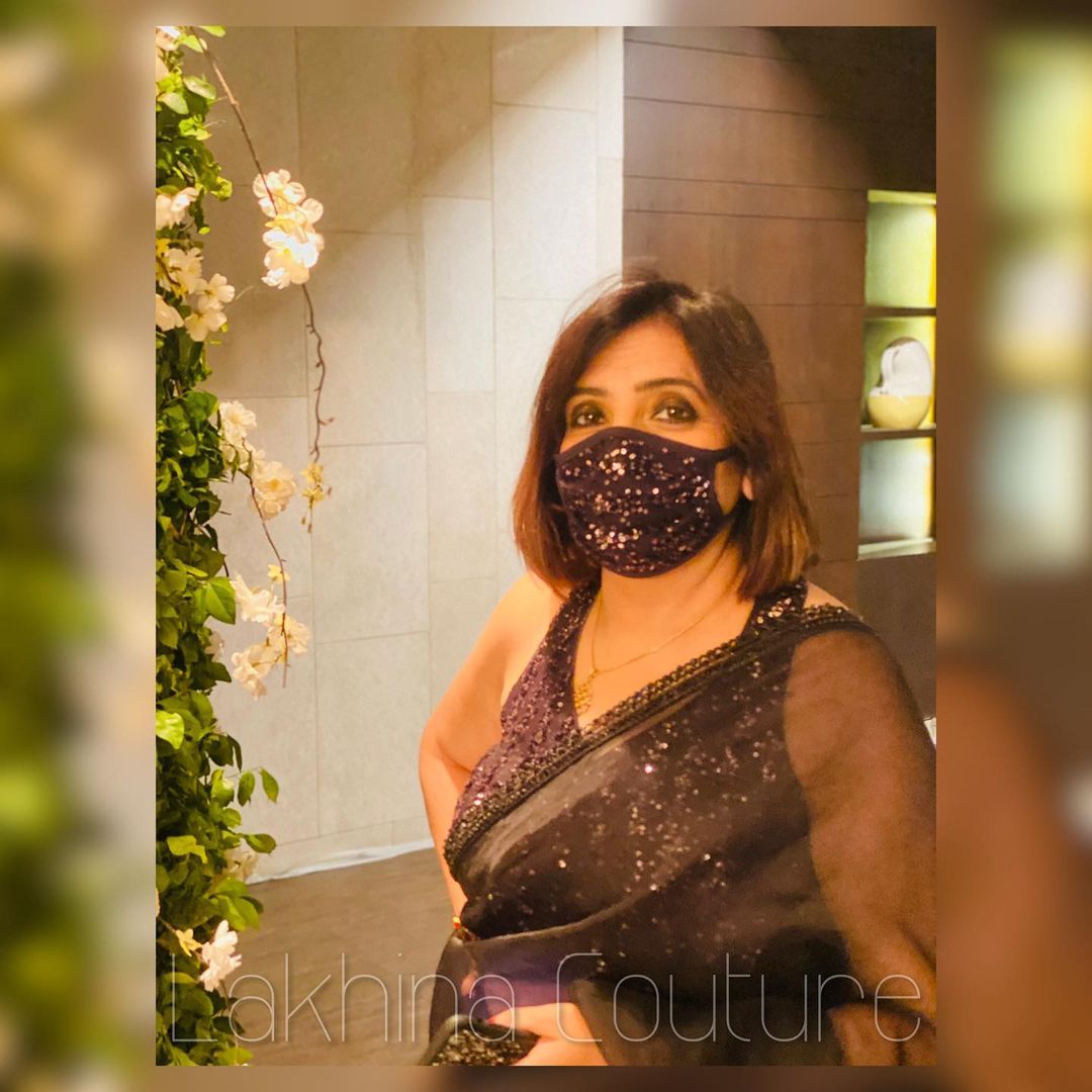 Black Sizzling Saree