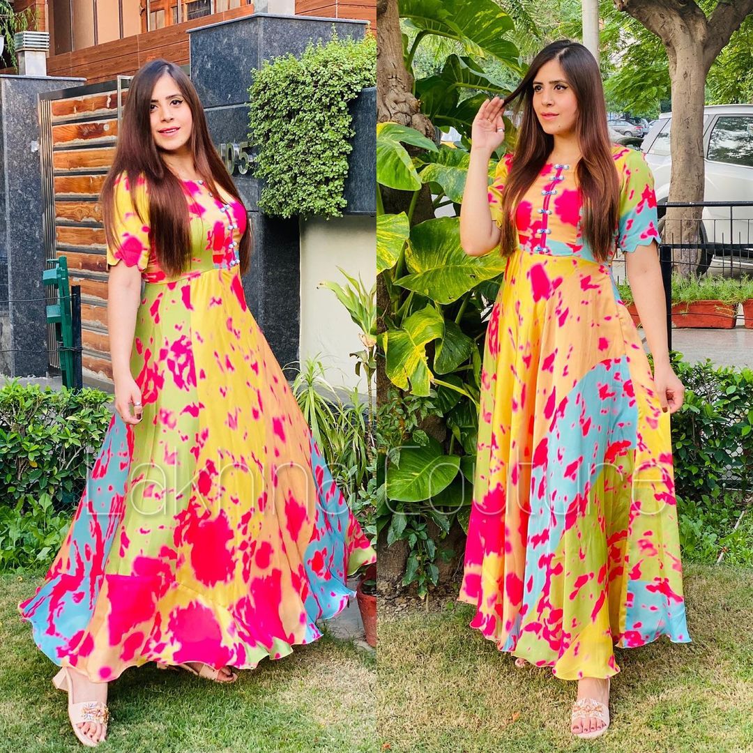 SS Multicoloured Beautiful Maxi