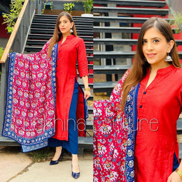 Red Blue Smart Suit