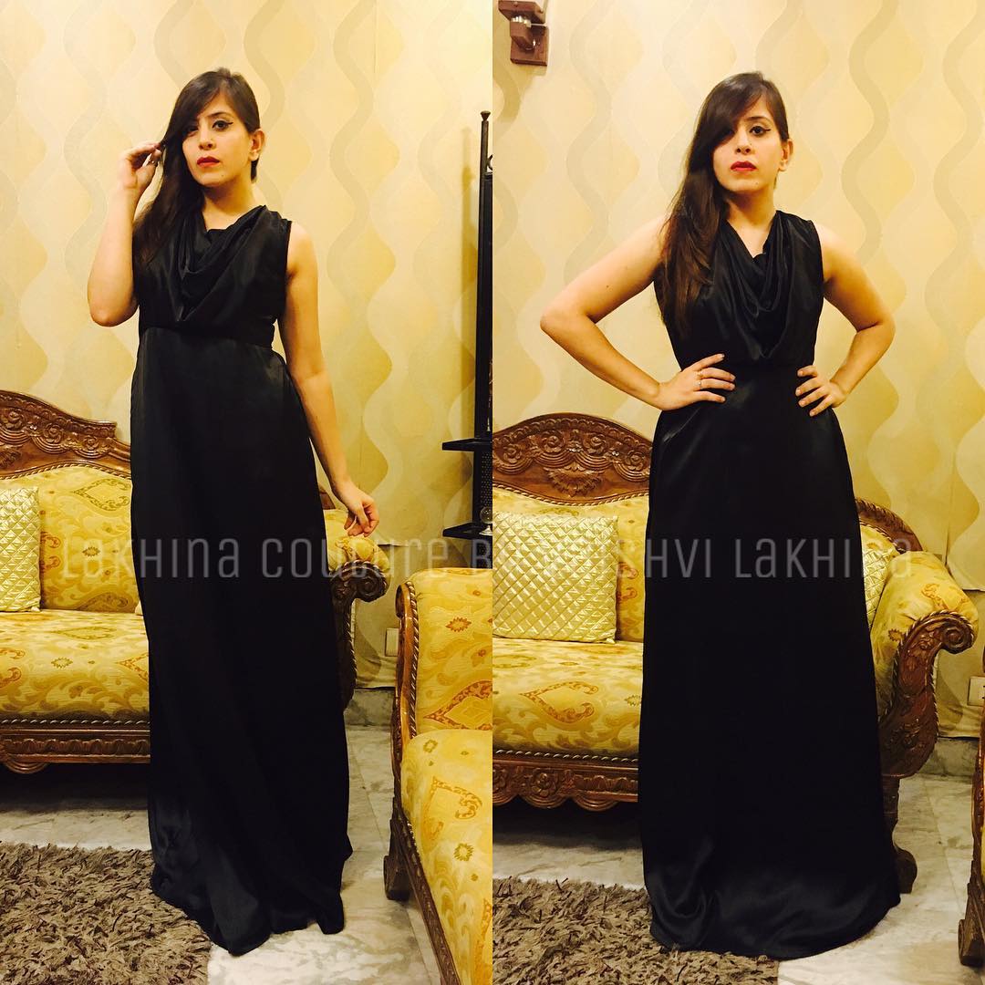 Classy Black Gown