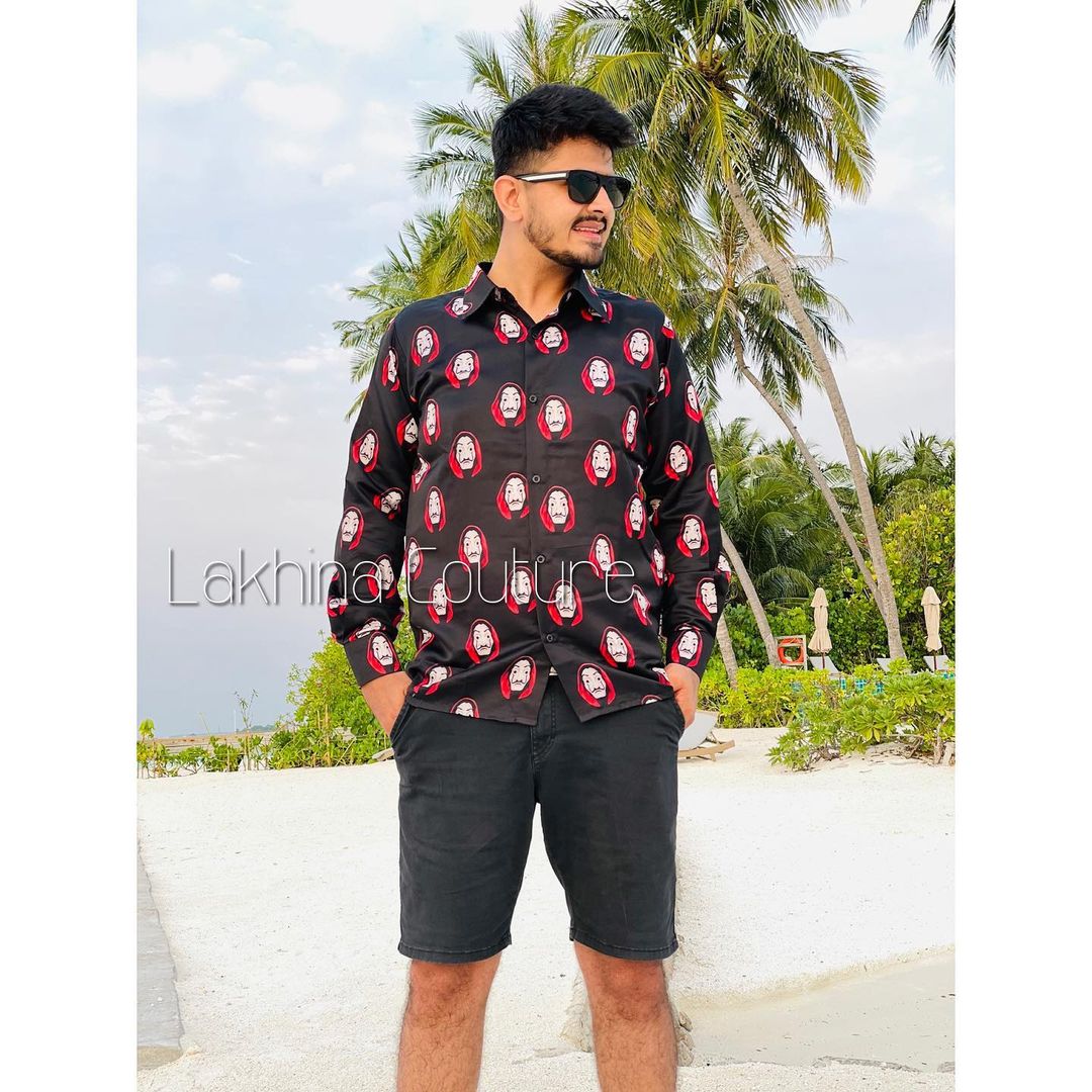 Menswear Black Bella Ciao Shirt