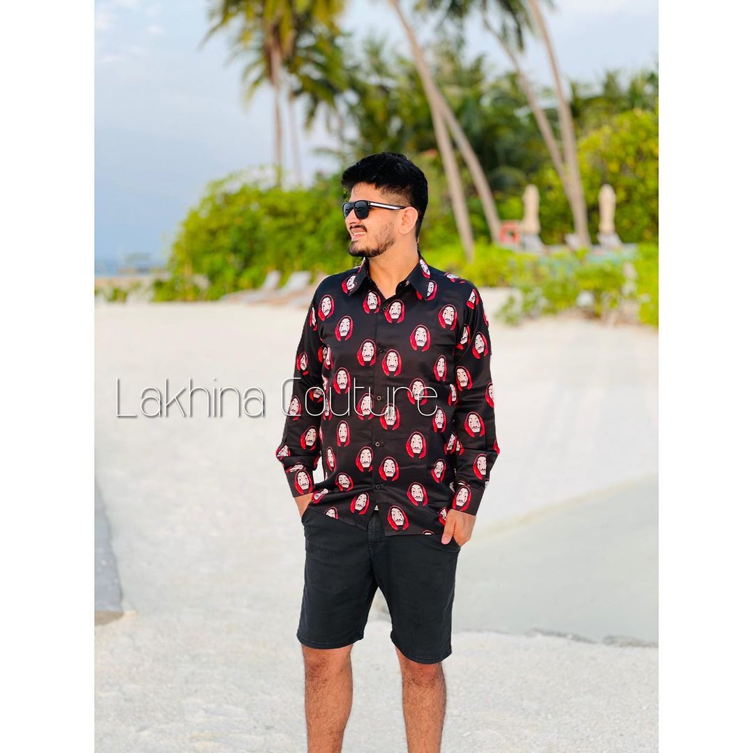 Menswear Black Bella Ciao Shirt