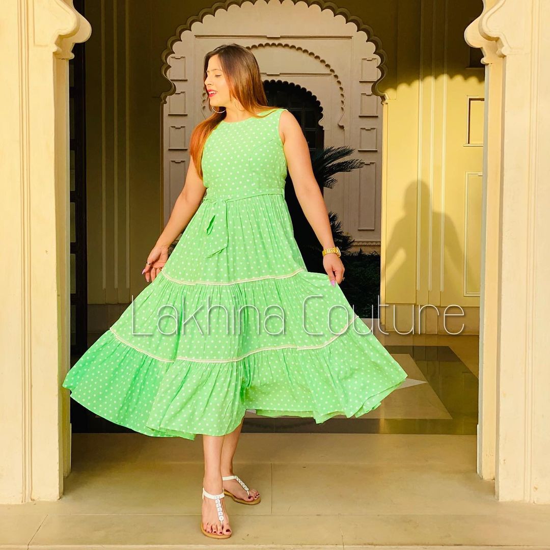 Pastel Green Midi