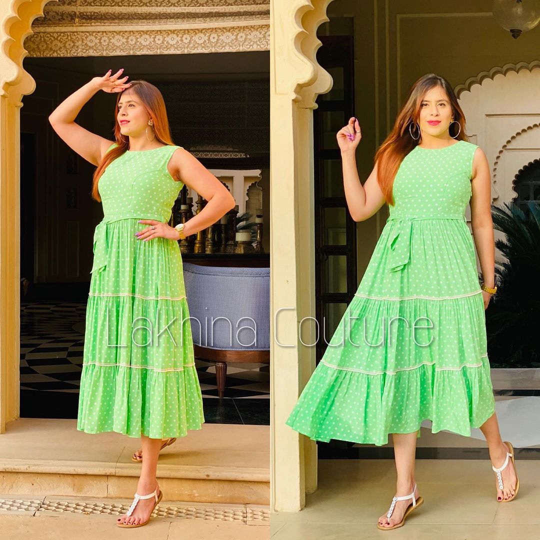 Pastel Green Midi