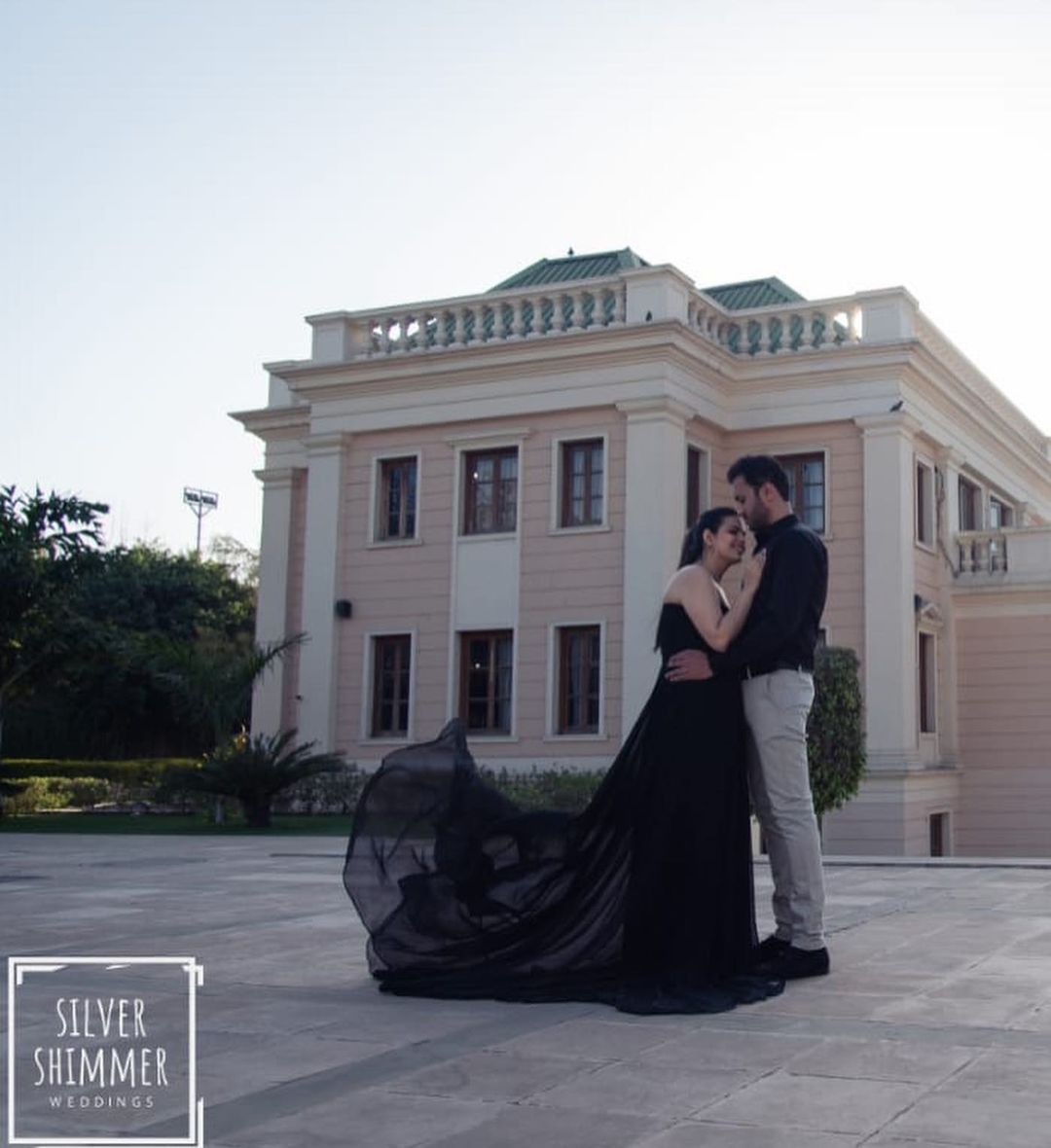 Black Tube Gown