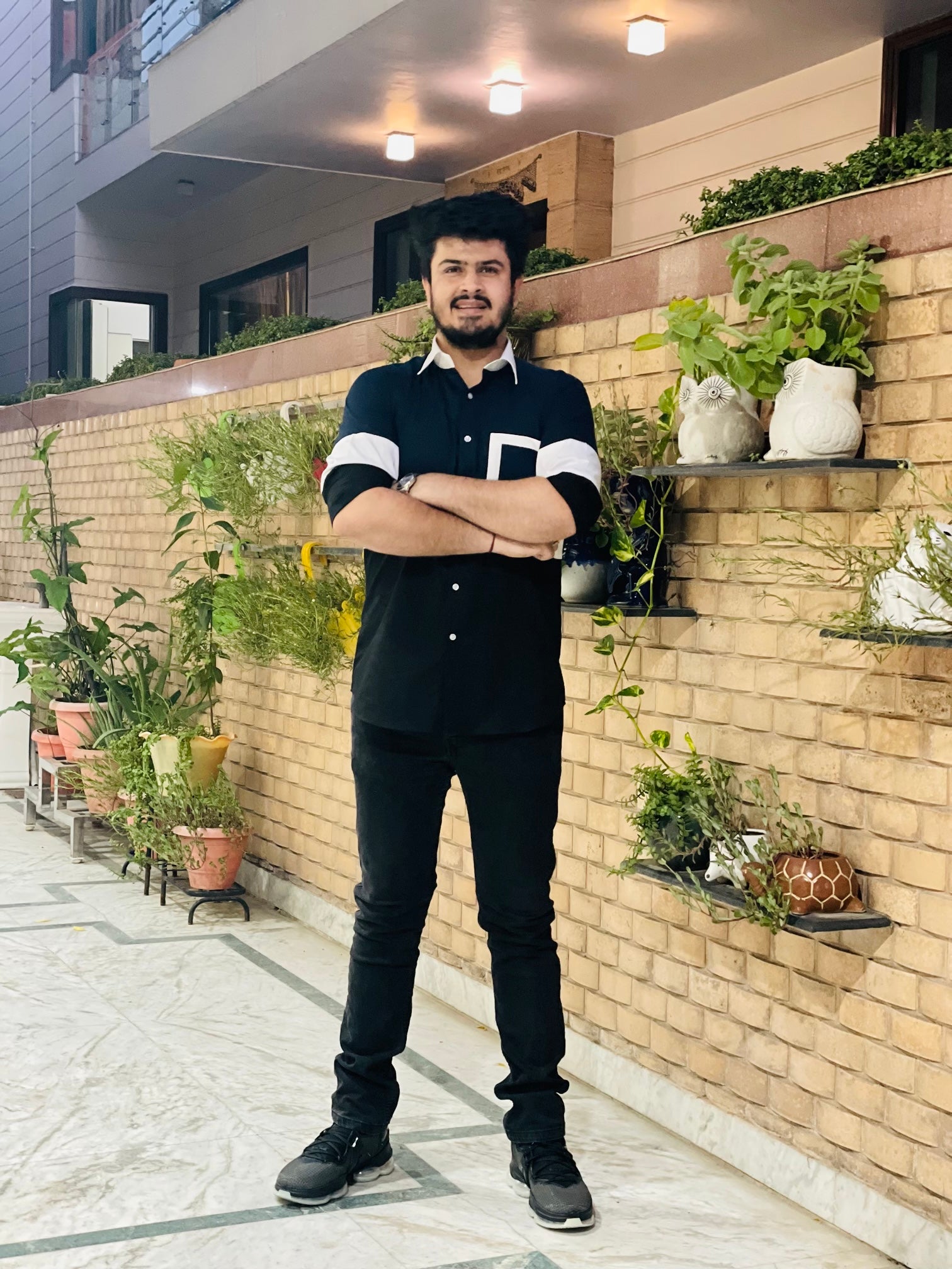 Menswear Tri Color Shirt