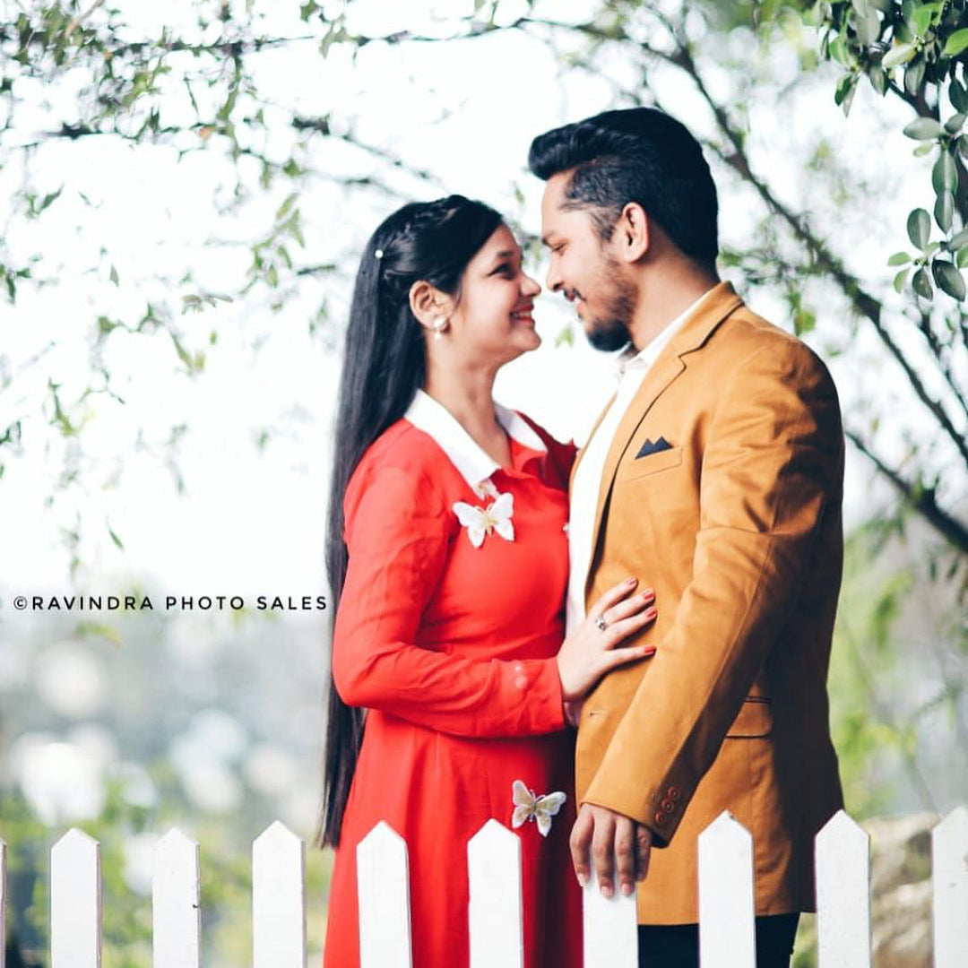 Orange Stunning Gown