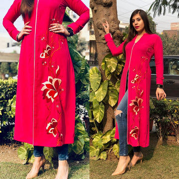 Hot Pink Kurti