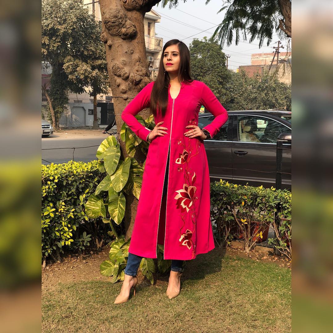 Hot Pink Kurti