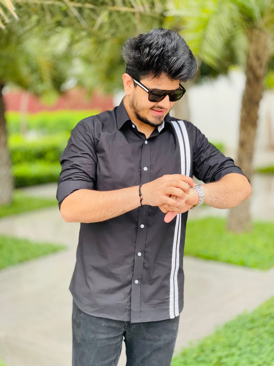 Black Stripes Shirt