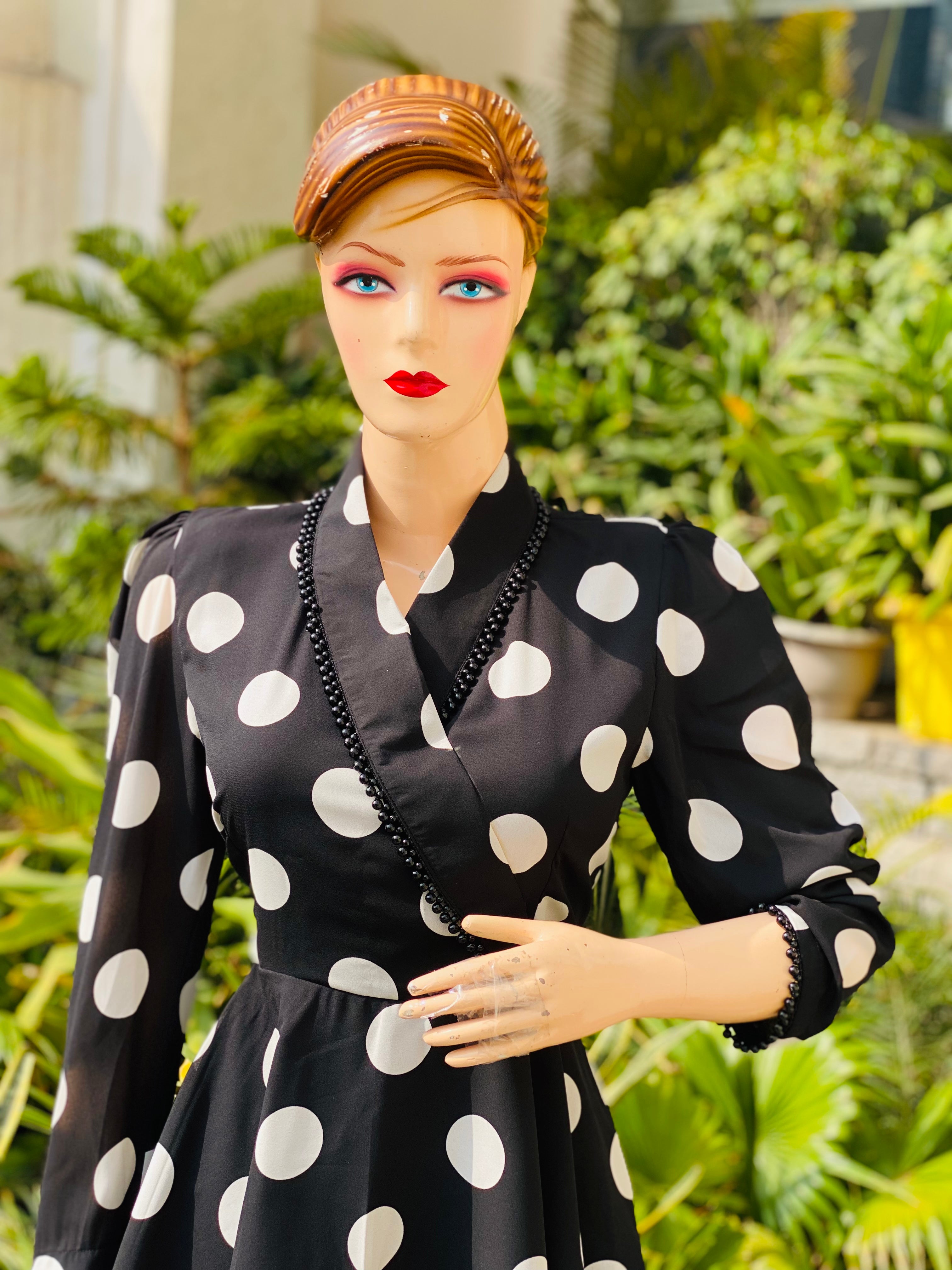 Black & White Polka Dot Co-Ord Set