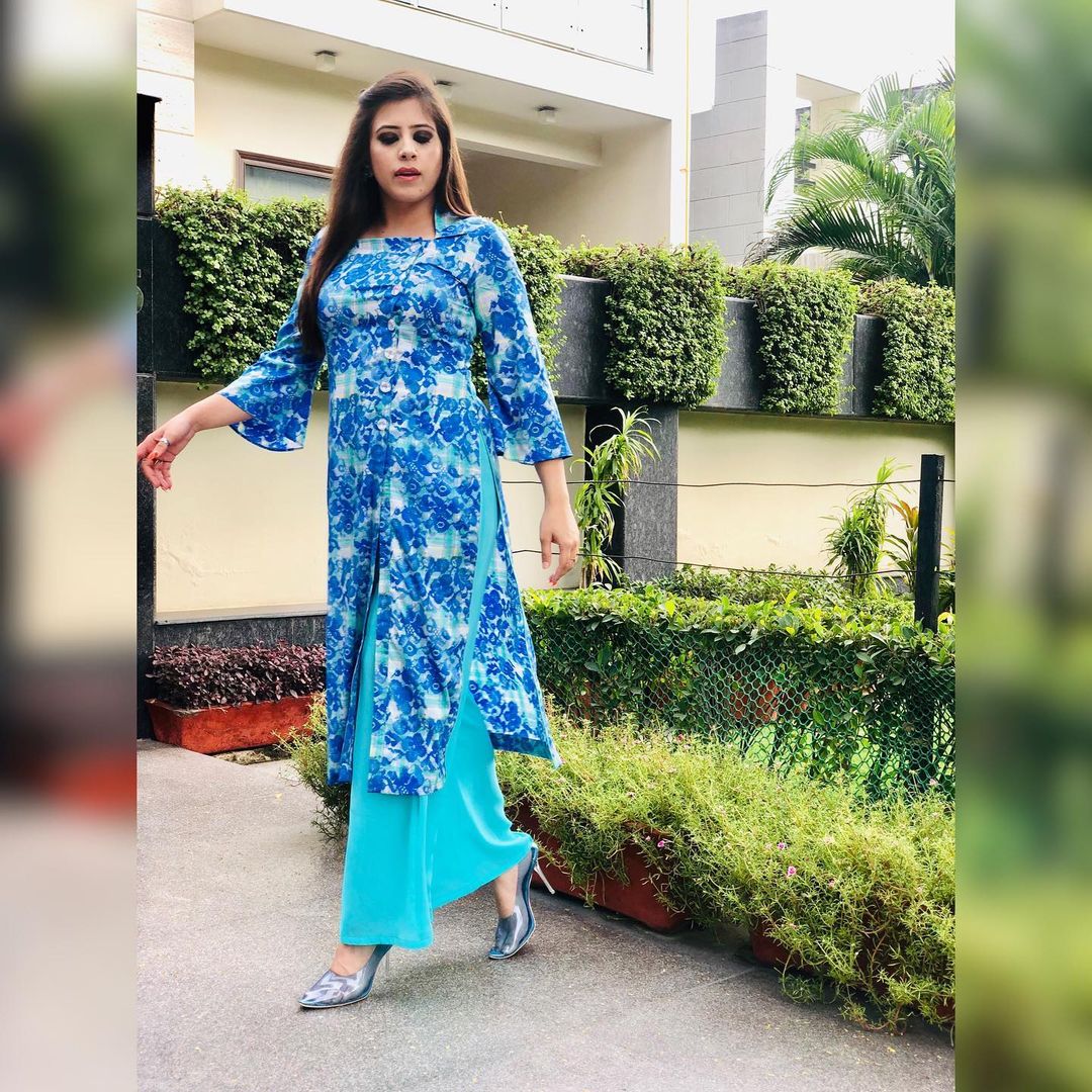 Turquoise Casual Suit