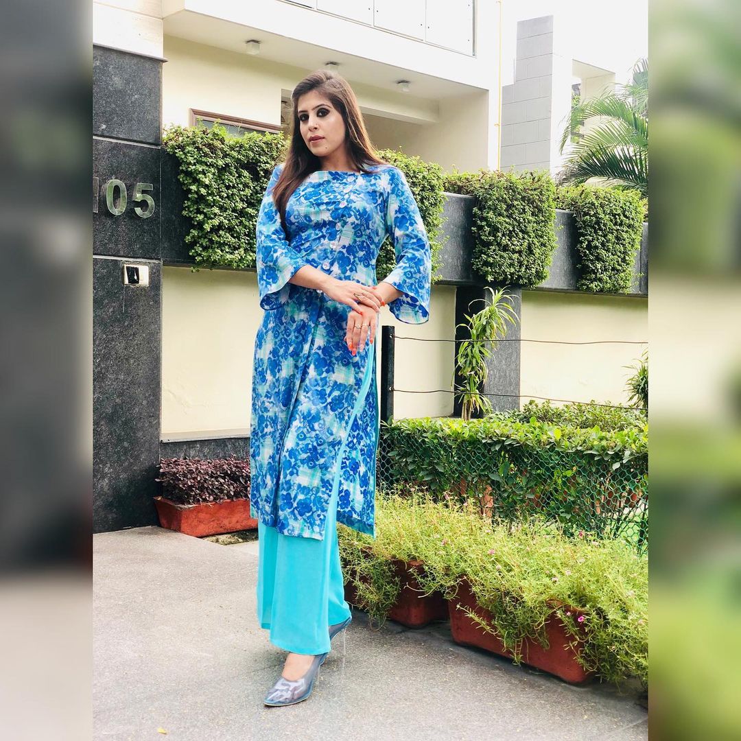 Turquoise Casual Suit