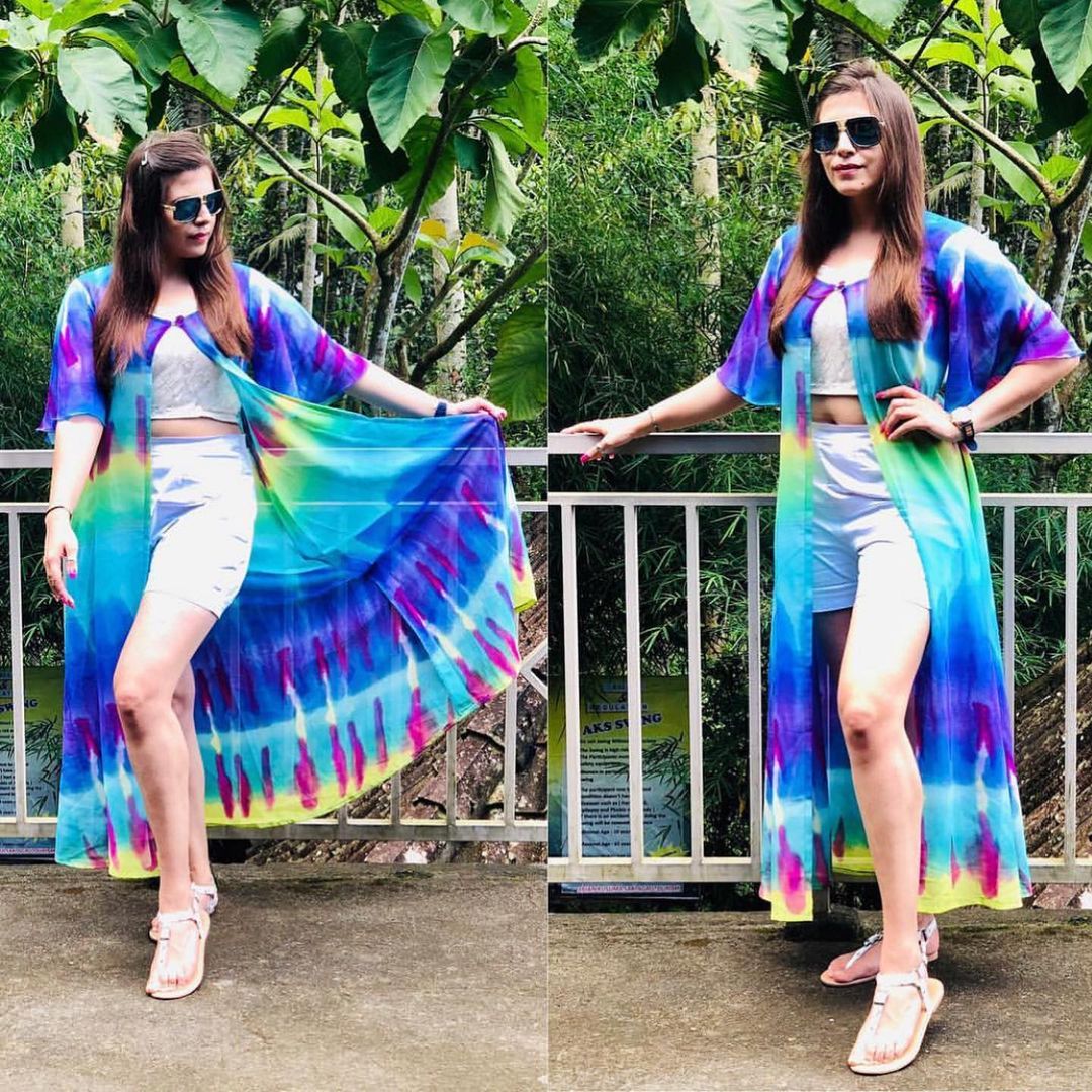 Multicoloured Shrug