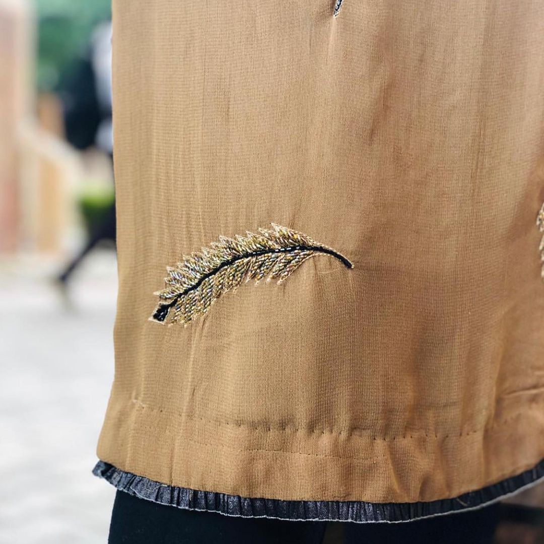 Ochre Brown Kurti