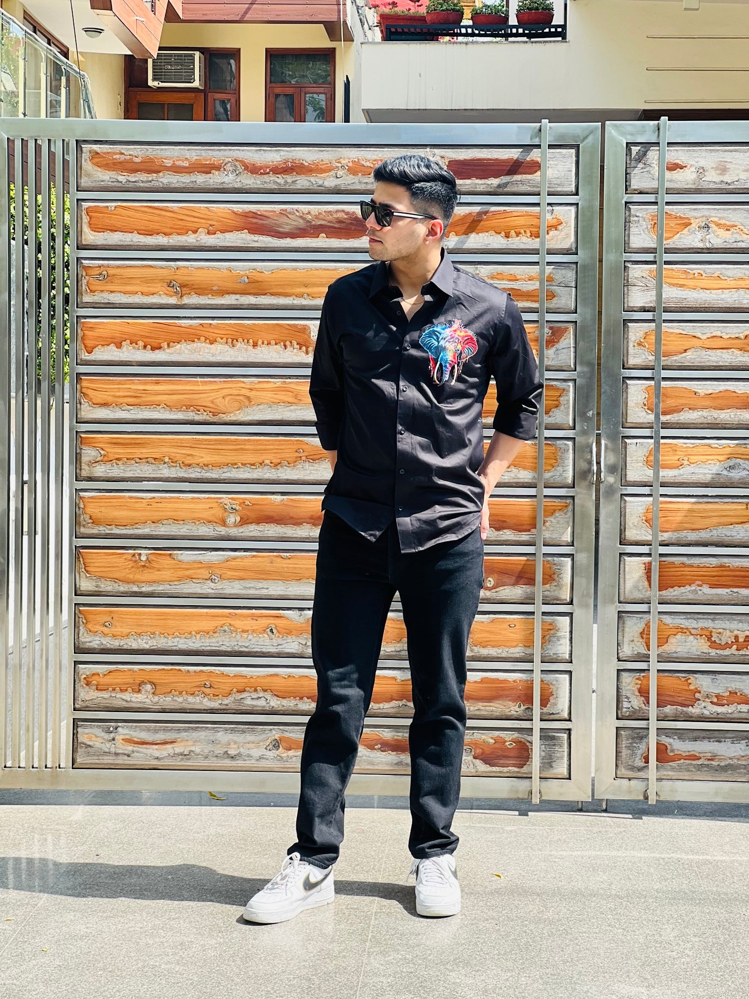 Black Elephant Shirt